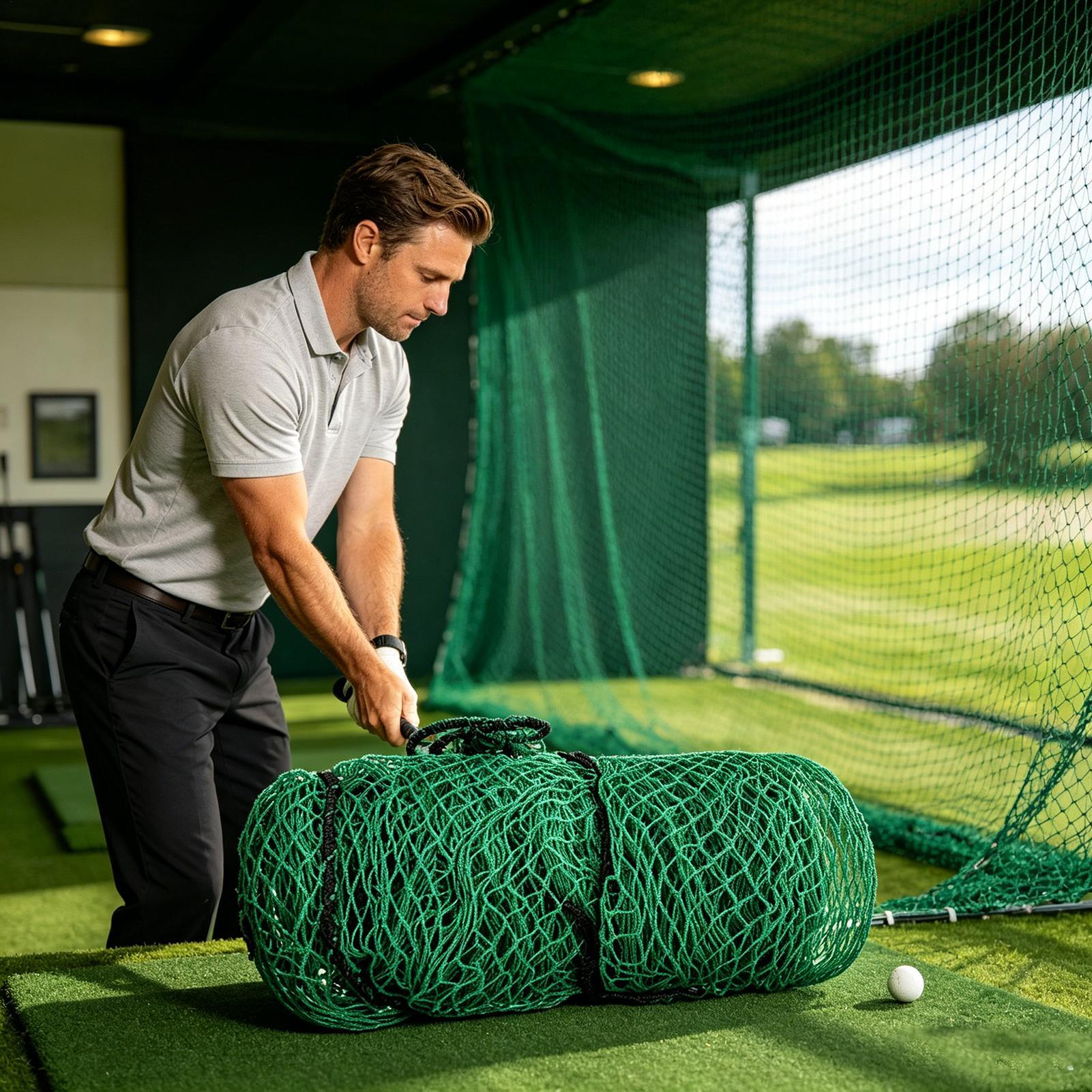 Golf Hitting Net Outdoor Train - Home Gym Practice review and price