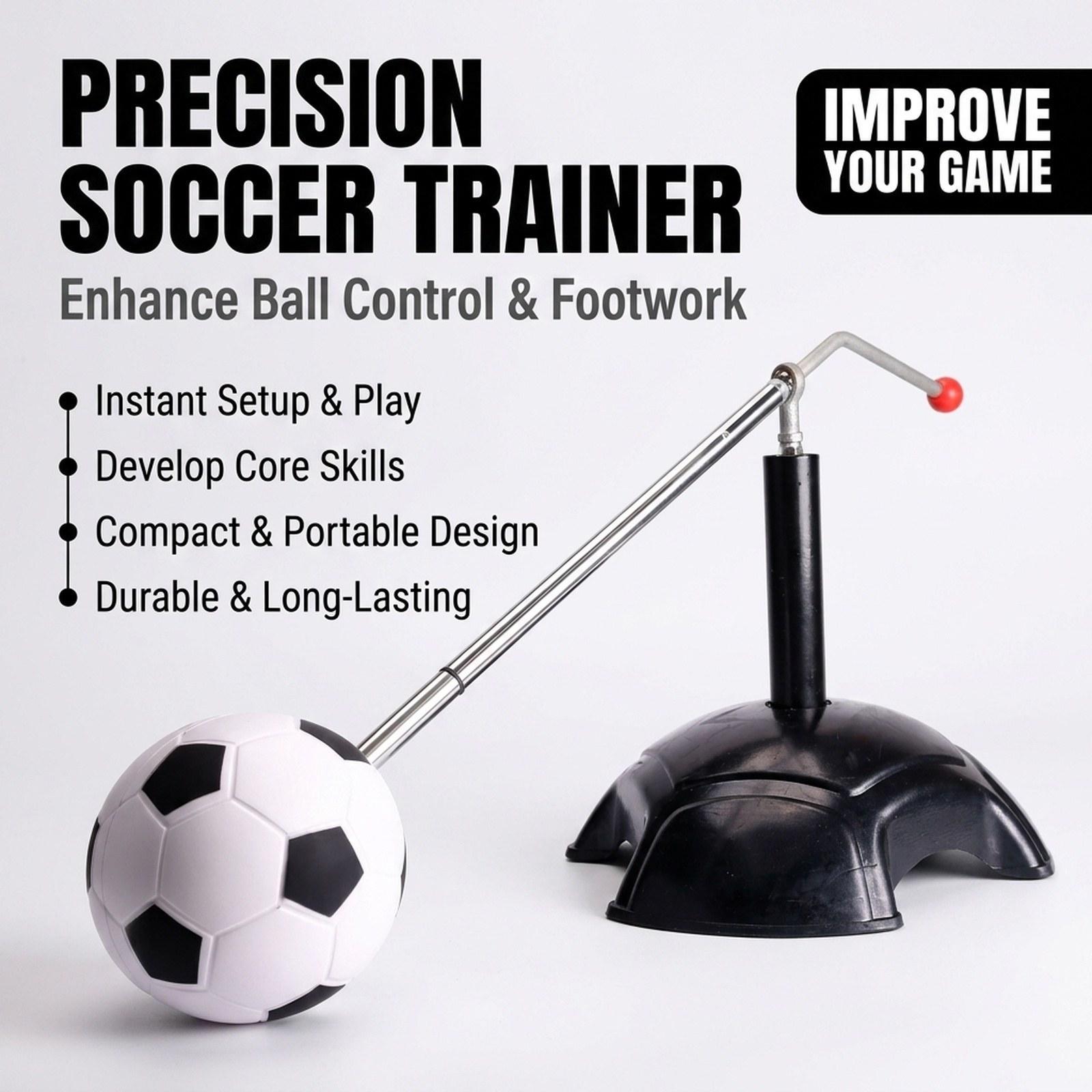 Soccer Trainer Adjustable with - Home Gym Practice review and price