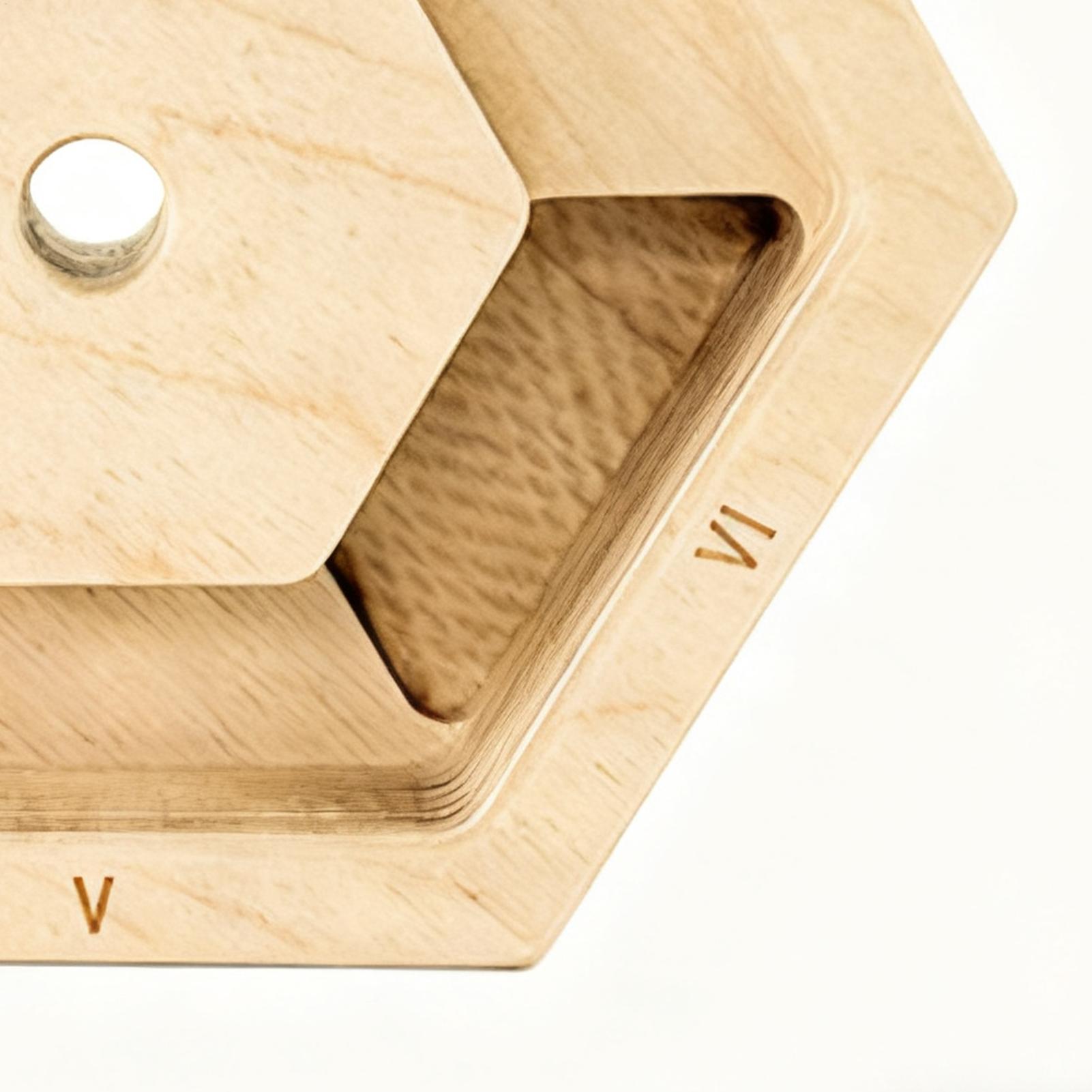 Hexagonal Wooden Finger Exerci - Home Gym Practice review and price